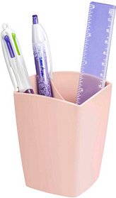 Thumbnail - cep Stiftehalter Mineral rosa Polystyrol 2 Fächer 7,4 x 7,4 x 9,5 cm