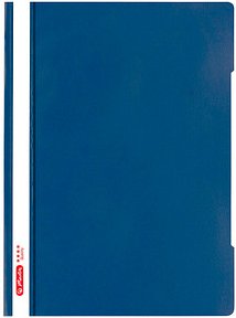 herlitz Schnellhefter Quality Kunststoff dunkelblau DIN A4, 1 St.