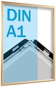 SPRINTIS Klapprahmen gold 59,4 x 84,1 cm, 1 St.