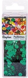Rayher Streu-Pailletten blaugrün gewölbt Ø 6,0 mm, 4.000 St.