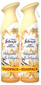 febreze Raumspray Madagaskar Vanille & Magnolie Vanille 2x185 ml, 2 St.