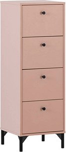 Thumbnail - MÖBELPARTNER Kommode Smash, 156495 apricot 40,1 x 40,0 x 116,7 cm, 1 St.