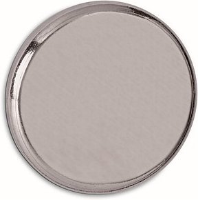 MAUL Magnet silber, Metall Ø 2,5 x 0,9 cm, 1 St.