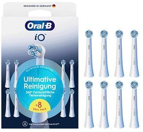 Thumbnail - Oral-B iO Ultimative Reinigung Zahnbürstenaufsätze, 8 St.