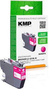 KMP magenta Druckerpatrone kompatibel zu brother LC-421XLM