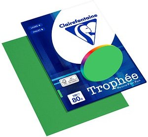 Clairefontaine Kopierpapier Trophée maigrün DIN A4 80 g/qm 100 Blatt