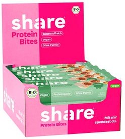 share Bio Protein Bites Hazelnut Cocoa Proteinriegel 15 Riegel