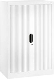 Thumbnail - CP Omnispace Rollladenschrank verkehrsweiß 2 Fachböden 80,0 x 42,0 x 123,0 cm