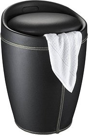 Thumbnail - WENKO Badhocker mit Wäschesammler Candy 21774100 schwarz, 1 St.