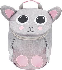 BELMIL® Kindergartenrucksack Mini Animals MS Mouse Kunstfaser grau
