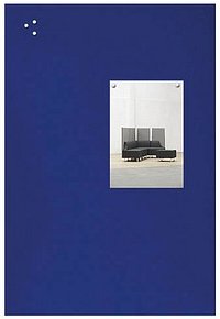 Thumbnail - rocada Pinnwand Skin 50,0 x 75,0 cm Textil blau