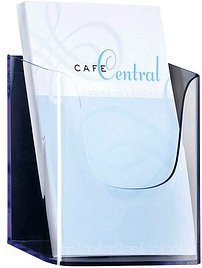 Thumbnail - SIGEL Wandprospekthalter transparent DIN A5 17,0 x 5,5 x 15,5 cm, 1 St.