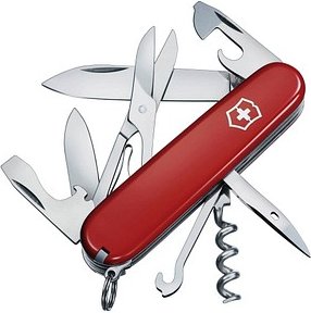 VICTORINOX Schweizer Taschenmesser Climber rot, 1 St.