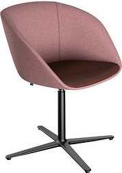 sedus Besuchersessel on spot cosy UC-802/002 bordeaux Stoff