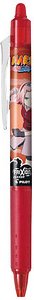 PILOT FRIXION Clicker Naruto Tintenroller 0,35 mm, Schreibfarbe: rot, 1 St.