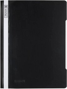 BRUNNEN Schnellhefter Kunststoff schwarz DIN A4 überbreit