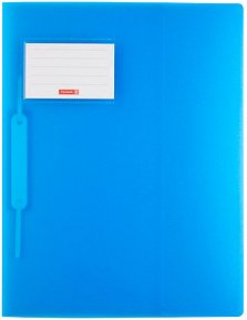 Thumbnail - BRUNNEN Schnellhefter FACT! Kunststoff blau transluzent DIN A4, 1 St.