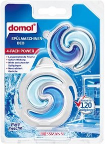domol 4-FACH POWER Spülmaschinen-Deo 2 St.