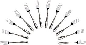 ZWILLING Gabel Swing silber, 12 St.