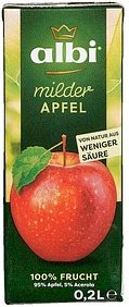 albi® milder Apfel Fruchtsaftkonzentrat 40x 0,2 l