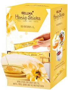 HELLMA Honigsticks, 100 x 8,0 g