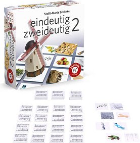 Piatnik Eindeutig Zweideutig 2 Kartenspiel, 1 St.