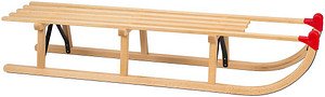 Davos Schlitten braun