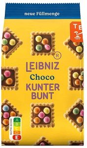 Bahlsen Kunterbunt Choco Kekse 125,0 g, 1 St.
