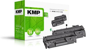 Thumbnail - KMP H-T235D schwarz Toner kompatibel zu HP 05A (CE505D), 2er-Set
