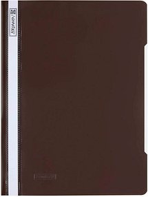 BRUNNEN Schnellhefter Kunststoff braun DIN A4 überbreit