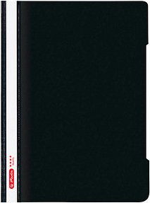 herlitz Schnellhefter Quality Kunststoff schwarz DIN A4