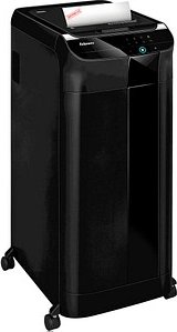 Thumbnail - AKTION: Fellowes AutoMax 600M Aktenvernichter mit Partikelschnitt P-5, 2 x 12 mm, bis 600 Blatt, schwarz mit 150 Euro Ca...