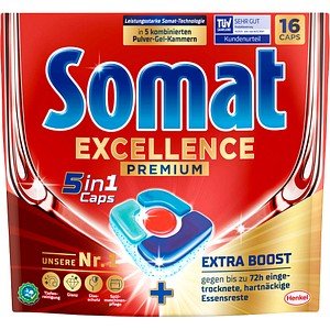 Somat EXCELLENCE PREMIUM 5in1 Spülmaschinentabs 16 St.