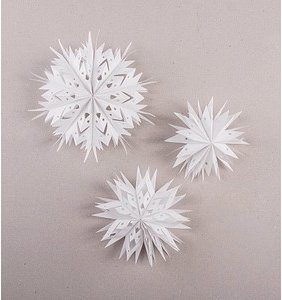 Rayher Bastelset Mini-Zaubersterne weiß