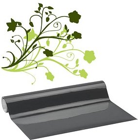 plottiX Vinylfolie permanent grau 31,5 cm x 1,0 m, 1 Rolle