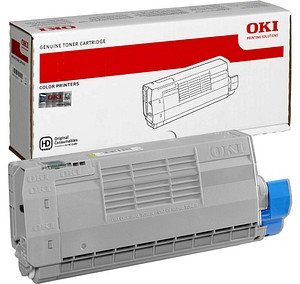 Thumbnail - OKI 46507613 gelb Toner