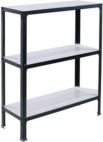 Simonrack Regal SIMONHOME CLICK MINI 8425437104435 anthrazit, weiß 80,0 x 30,0 x 90,0 cm