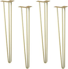 WAGNER® design yourself HAIRPIN ST 8275 Tischbeine gold , 4 St.