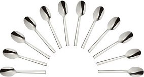 solex® Kaffeelöffel Maya silber, 12 St.