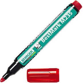 STANGER BestMark M235 Permanentmarker rot 1,0 - 3,0 mm, 1 St.