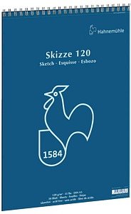 HAHNEMÜHLE Skizzenblock DIN A3, 1 Block