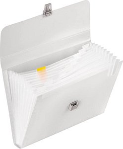 BRUNNEN Fächermappe FACT!pp 10 Fächer weiß, 1 St.