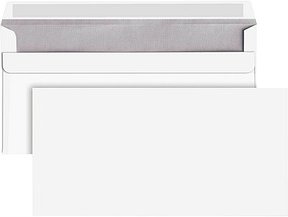 dots Briefumschläge DIN lang ohne Fenster weiß selbstklebend 250 St.