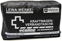 LEINA-WERKE Erste-Hilfe-Tasche ecoline DIN 13164 schwarz