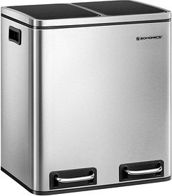 Thumbnail - SONGMICS Mülltrenner 2 x 15,0 l edelstahl, 1 St.