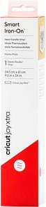 cricut™ Joy Xtra Smart Iron-On Aufbügelfolie rot 24,1 x 60,9 cm, 1 Rolle