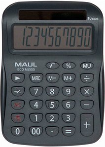 MAUL ECO MJ 555 Tischrechner grau