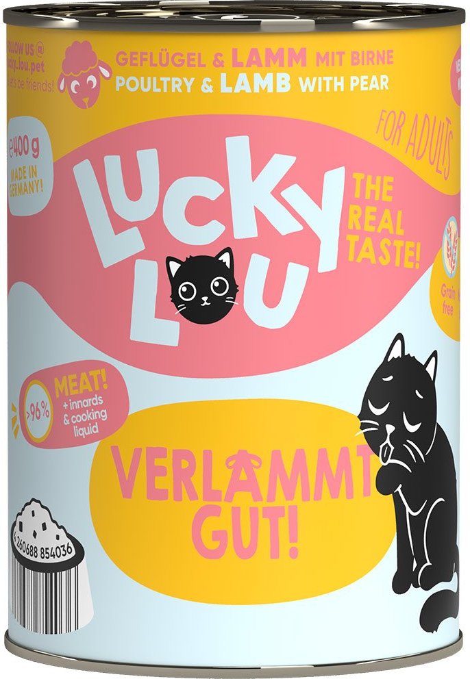 Lucky Lou Lifestage Adult Geflügel & Lamm 6x400g