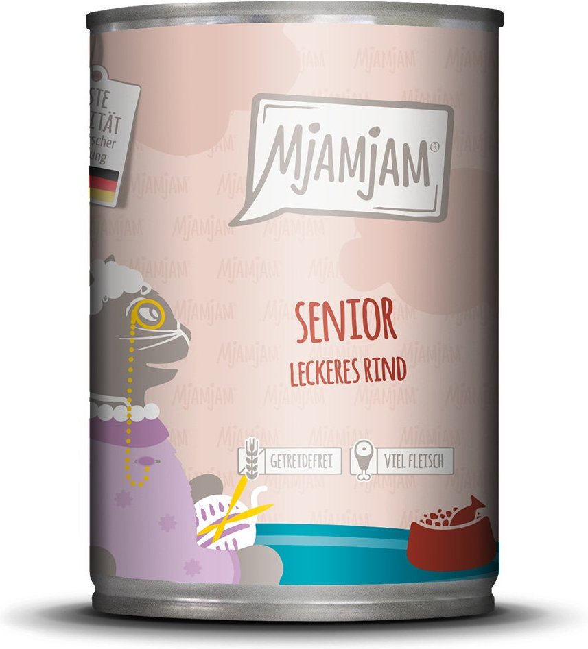 MjAMjAM Senior leckeres Rind 6x400g