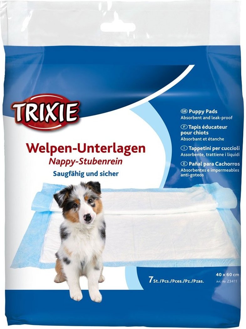Trixie Welpen Unterlage Nappy-Stubenrein 40x60cm 6er Pack